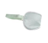 IWOWHERO Masque De Sommeil Mignon Pour Bébé En Soie Verte, Masque Occultant Doux Et Lavable En Machine, Cache-œil Léger Et Confortable Pour Siestes, Sommeil Et Voyages, Protection Yeux -né