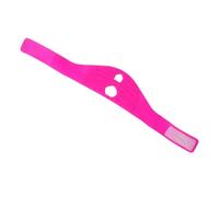 IWOWHERO masque fin tendeur de menton sangle double mentonnière Masque en forme de V masques en silicone mentonnière pour double menton masque de menton masque lifting Gel de silice Rosy