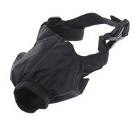 IWOWHERO Masque Yeux Chiens 1pc en Nylon, Réglable pour Voiture | Conception Bouche, Ajustement à Boucle, Usage en Déplacement Auto, Convient aux Chiens Moyens