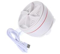 IWOWHERO Mini Machine à Laver Portable Turbine Compacte et Légère PP pour Voyage Dortoir et Camping Lavage Délicat sans Déformation