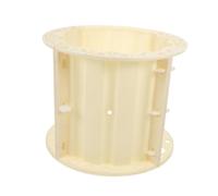 IWOWHERO Moule à Colonne Romaine en Plastique pour Jardin Et Villa, Moule à Ciment Décoratif De 25 Stries Verticales, Forme Européenne pour Pilier en Béton Creux, Usage Extérieur Élégant