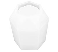 IWOWHERO Moule en Silicone pour Pot de Fleurs 5 Pouces Moule à Jardinière DIY Réutilisable Lisse pour Création D’Artisanat et Plantes Succulentes pour Loisirs Créatifs