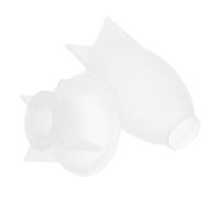 IWOWHERO Moule Silicone pour Ampoule avec Base Flexible et Résistant Chaleur pour Résine Bougies Savons et Conservation de Fleurs Kit DIY Créatif Polyvalent pour Artisanat Epoxy et