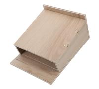 IWOWHERO Nichoir à Chauves-Souris Bois Abri Résistant Aux Intempéries pour Jardins Et Espaces Extérieurs Habitat Securisé pour Hibernation Et Nidification Design Naturel pour Bâtiment