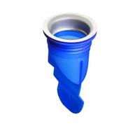 IWOWHERO Noyau Anti-odeur pour Siphon de Sol en Silicone, Joint D’étanchéité Anti-refoulement, Crépine Ronde en Acier Inoxydable, Dispositif Étanche pour Salle de Bain, la Cuisine