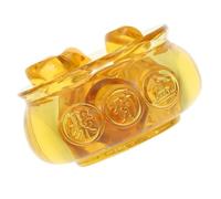 IWOWHERO Ornement Corne D'abondance en Citrine Jaune, 1 Set