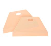 IWOWHERO Outil de Lissage en Plastique pour Papier Peint 2 Pcs - Raclette Triangulaire Légère et Portable, Kit D’application Professionnel pour Pose de Films Adhésifs Vitre et Décoration