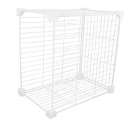 IWOWHERO Panier de Congélation Vertical en Fil Métallique Base Solide Organisateur de Réfrigérateur 1 Compartiment pour Rangement Optimisé des Légumes et Viandes au Congélateur