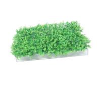 IWOWHERO Panneau Mural Végétal Artificiel Décor de Fond de Plante Verte pour Intérieur et Extérieur Mur de Verdure Décoratif pour Relooking Événements