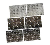 IWOWHERO Papier D’Emballage Présent Remise des Diplômes 6 Feuilles Kraft Thème Diplôme Noir et Blanc pour Boîtes et Bouquets Papier Emballage Graduations Décoration Fête Scolaire