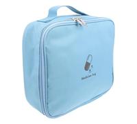 IWOWHERO Paquet à Remède Portable en Tissu Oxford, Trousse de Secours Multi-usage à Ouverture Complète, Solide, pour Activités de Plein Air et Paquet à Main