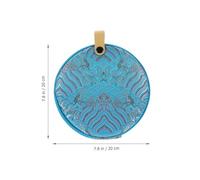 IWOWHERO Paquet de Rangement en Tissu pour Gâteau de Thé Pu’er Organisateur de Sachets de Thé Chic Boîte de Rangement Réutilisable en Tissu Bleu Nuancé Protection Poussière et Insectes