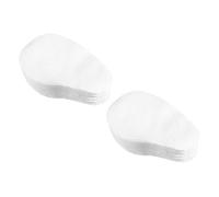 IWOWHERO Patchs Oculaires Ultra-fins en Coton Blanc Forme Mangue 200 Pièces Adhérence pour Soins des Yeux DIY et Utilisation en Hôtel