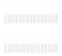 IWOWHERO Pâte à Modeler Adhésive Blanche pour Peinture Diamant - Lot de 10 Boîtes - Outil de Bricolage pour Fixation Strass - Fournitures Créatives pour Loisirs Manuels et Tableaux