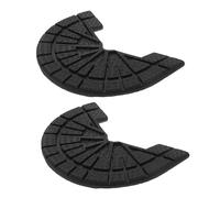 IWOWHERO Patins Antidérapants Caoutchouc pour Talons de Chaussures Kit de Réparation pour Semelles Usées Coussinets de Protection Durables pour Chaussures de Sport et Baskets Prolongent la