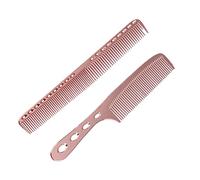 IWOWHERO Peigne À Cheveux En Acier Inoxydable Pour Femmes Lot De 2 Pièces Peigne À Dents Fines Organisateur De Laque Non Design