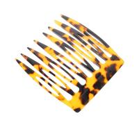 IWOWHERO Peigne à Cheveux Latéral 1 Pièce Design Vintage Acétate Pratique Accessoire de Coiffure pour Cheveux Fins et Bouclés