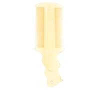 IWOWHERO Peigne à Poux Double Face Corne de Buffle avec Manche Long Ergonomique Peigne Fin Anti-pelliculaire pour Femmes Hommes et Barbe Outil Portable de Soin Du Chevelu