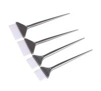 IWOWHERO Peigne De Coloration Capillaire Et Pinceau De Teinture Capillaire 6 Pièces 5 Cm 7 Cm Taille Petite Et Grosse Manche Long Professionnel Usage Salon