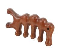 IWOWHERO Peigne De Massage Bois De Santal Peigne De Massage Du Chevelu Outil Anti-statique Pour Détangler Et Masser Les Cheveux Parfait Pour Cheveux Bouclés Et Démêlés