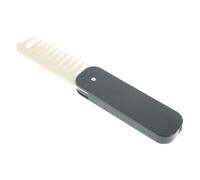 IWOWHERO Peigne Pliable de Voyage Compact avec Double Tête Démêlant et Antistatique Brosse Massage et Peigne à Dents Fines et Épaisses pour Coiffure Portable