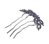 IWOWHERO Peignes À Cheveux Pour Femmes Couronne Décorative En Métal Bijoux De Coiffure Accessoires Élégants Pour Dames
