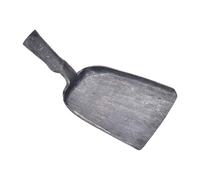 IWOWHERO Pelle à Cendres en Acier Forgé Petite Taille Multifonction pour Barbecue et Cheminée Pelle Portable Résistante à L’Usure Outil de Nettoyage pour Jardin et Maison