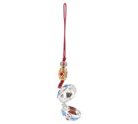 IWOWHERO Pendentif à Boules de Sachet Pendentif Creux de Boules de Sachet pour Téléphone Accessoire DIY Décoratif Anti-perte Métal Cuivre Coulé Or Lisse