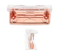 IWOWHERO Perforatrice à Deux Trous en Alliage d'Aluminium 2 Pièces Arrache-agrafes Portable pour Usage Quotidien Multifonctionnelle