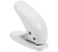 IWOWHERO Perforatrice Manuelle Trou Petite pour Papier et Carton Coupe-Papier Circulaire Blanc Outil de Perforation Compact pour Loisirs Créatifs et Bureau Perforatrice Artisanale
