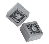 IWOWHERO Petite Boîte De Rangement Pour Les Premières Dents De Bébé Les Cheveux Du Fœtus Organiseur De Dessins Animés Magnifique Étui Commémoratif Pour Les Nouveau-nés