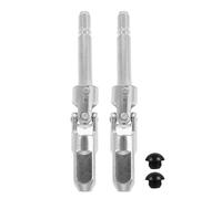 IWOWHERO Pièces de Rechange pour Cric Horizontal 16x140 Mm, Joint à Bille Anti-Fuite en Acier, Double Pompe pour Levage Rapide, Articulation Réglable, Accessoires pour Cric de