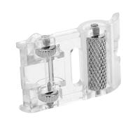 IWOWHERO Pied Presseur Pour Machine à Coudre Domestique Tournant Métal Résistant Pour Tissus Cuir Et Matières Glissantes Compatible à Tige Basse