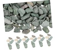IWOWHERO Pierres Décoratives Miniatures Grises Naturelles 2-4 Mm 60 g pour Micro-Paysage Aquarium Décor De Table Rocher De Diorama Matériel Maquette Miniature