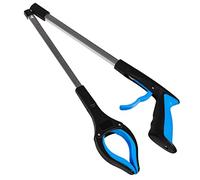 IWOWHERO Pince Pliable à Déchets 80Cm Ramasseur de Déchets Réutilisable Outil de Préhension Ergonomique Pince à Ramassage pour Seniors Utile Jardin Maison Facile à Accessoire de Nettoyage