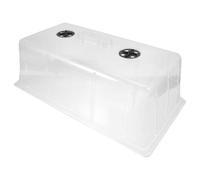 IWOWHERO Plant Heat Preservation Cover Transparent Thickened Nursery Pot Lid for Germination and Propagation Plastic Dome for Seedling Moisture Balance and Temperature Maintenance