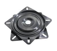 IWOWHERO Plaque Pivotante pour Chaise et Tabouret Rotation Support Robuste Roulement à Billes Remplacement pour Siège Bateau Meuble Bureau