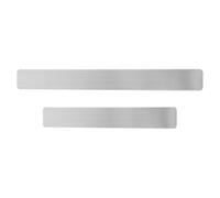 IWOWHERO Plaques Métalliques Adhésives en Fer 375x50mm, 2 Pièces, Utilisées pour Tableau d'Affichage et Organisation de Mémo à