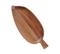 IWOWHERO Plateau de Service Forme de Plateau Apéritif Naturel pour Charcuterie Fromages et Fruits