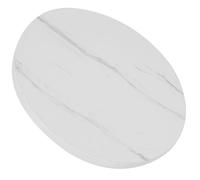 IWOWHERO Plateau Tournant en Bois Blanc Résistant pour Table à Manger Base Robuste, Design Rotatif pour Centre de Table ou Exposition d'art Couleur Aléatoire