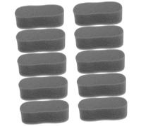 IWOWHERO Plumeau Dépilatoire Éponges à Cheveux Pour Salon De Coiffure 10 Pièces Taille Standard Élimination Rapide Poils Barbiers Coupe De Cheveux Cou Oreilles Visage