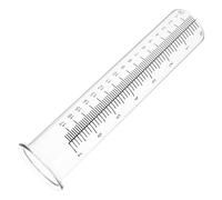 IWOWHERO Pluviomètre Mesure de Borosilicaté Remplacement Tube Verre en Précise de l'eau Chiffres Clairs Extérieur Jardin Agriculture et Pelouse