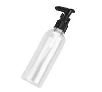 IWOWHERO Pompes Flacons 4 Pièces 100 Ml en Plastique Rechargeable, Distributeurs pour Shampoing et Lotion, pour Hôtel, la Cuisine et Activités de Plein Air