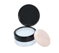 IWOWHERO Poudre Maquillage Vide Portable Double Couche avec Miroir et Tamis Étui Poudre avec Houpette Contenant Compact pour Réutilisable et Antifuite Couleur Aléatoire Couleur Aléatoire