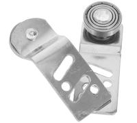 IWOWHERO Poulie à Roulement en Acier Inoxydable pour Porte Coulissante, Diamètre D’axe 23 Mm, Système Double Roue, Quincaillerie pour Portes et Fenêtres, Utilisation Silencieuse et Fluide,