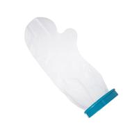 IWOWHERO Protection Plâtre Bras Garçon Fille Étanche pour Bain Manchette Imperméable Réutilisable Anti-humidité Protection Cast Main et Bras Simple à Enfiler