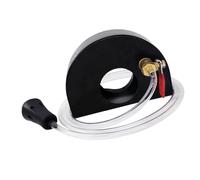 IWOWHERO Protective Adjustable Angle Grinder Guard With Water Outlet Cover For Dust And Spark Control Compatible With Electric Angle Tools For Wood MDF And Particleboard Cutting