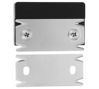 IWOWHERO Rabot à Main pour Travail du Bois 2 Pièces avec Lame de Racloir Solide, Angle Droit pour Finition Précise des Chants, Outil Manuel Ergonomique pour Menuiserie et Bricolage