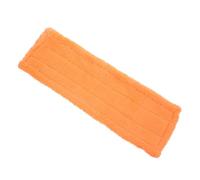 IWOWHERO Recharge Tête de Balai Microfibre Orange Housse Serpillère Absorbante Lavette de Remplacement pour Nettoyage Sols Durs et Lisses