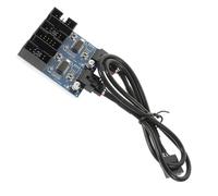 IWOWHERO Répartiteur Extension USB Broches vers Câble Extension pour Concentrateur Adaptateur pour Cartes Mères